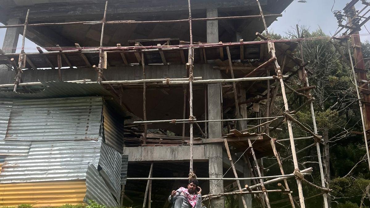 Activists criticise construction of observation deck in Udhagamandalam