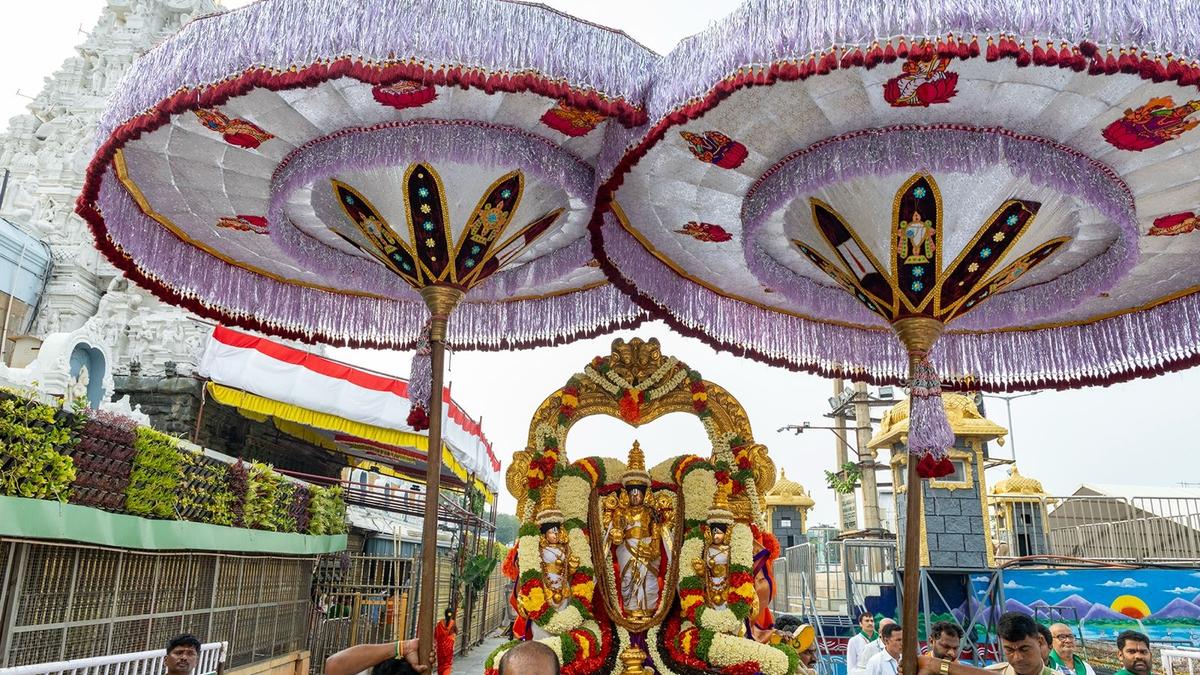 Jyestabhishekam concludes on a religious note at Tirumala