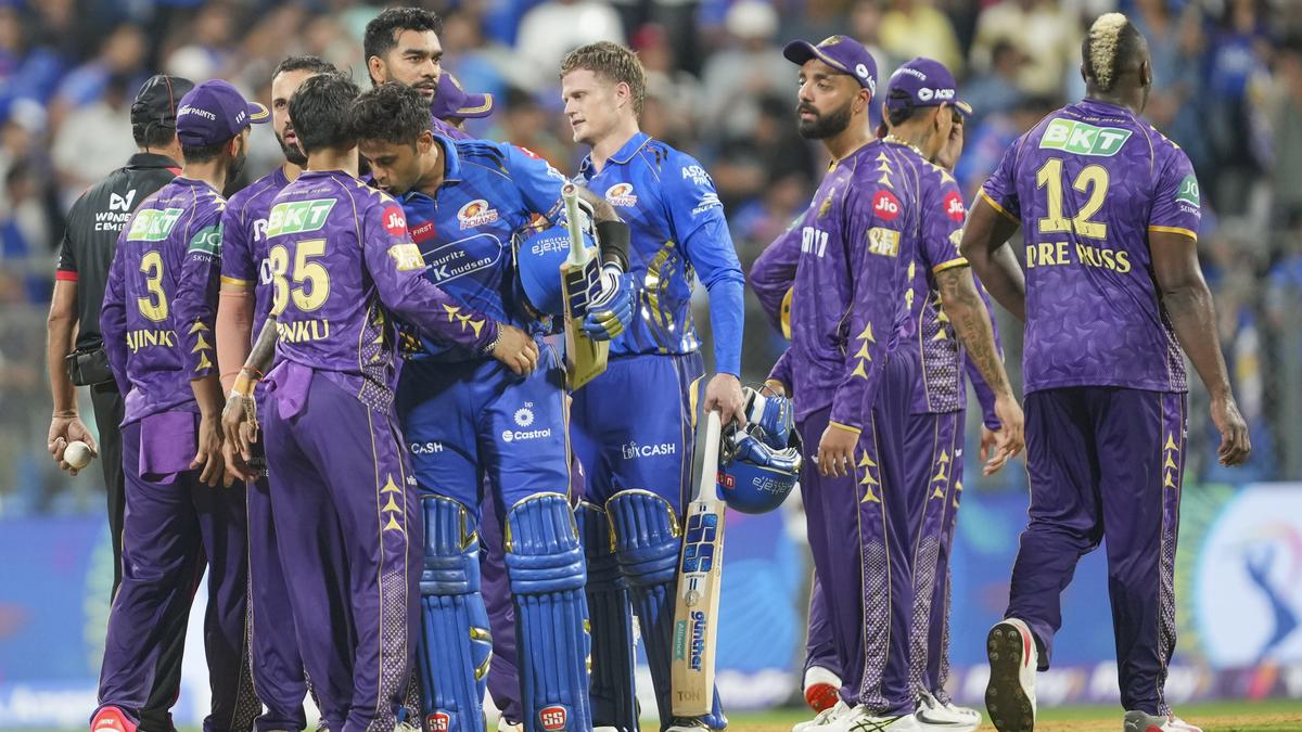 MI vs KKR, IPL 2025 Highlights: Suryakumar finishes it off in style, Mumbai Indians win by 8 wickets