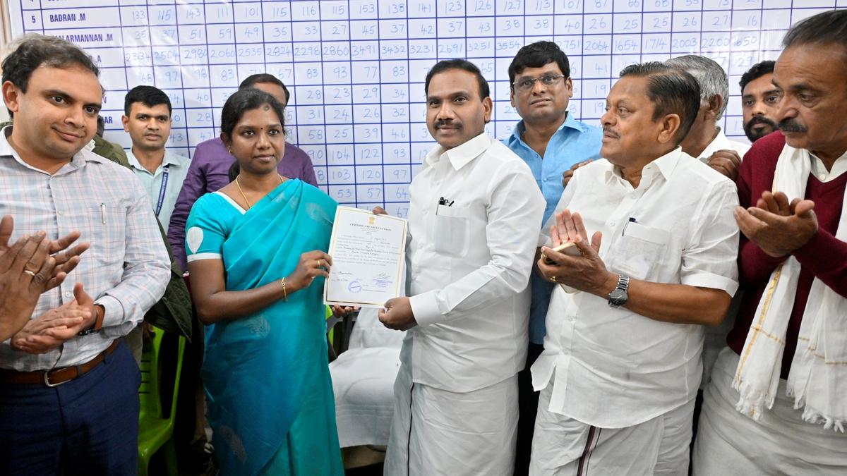Tamil Nadu election results 2024 A. Raja wins third term as the