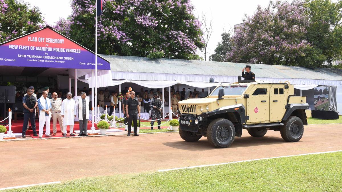 60 armoured units among 477 new vehicles added to Manipur police fleet