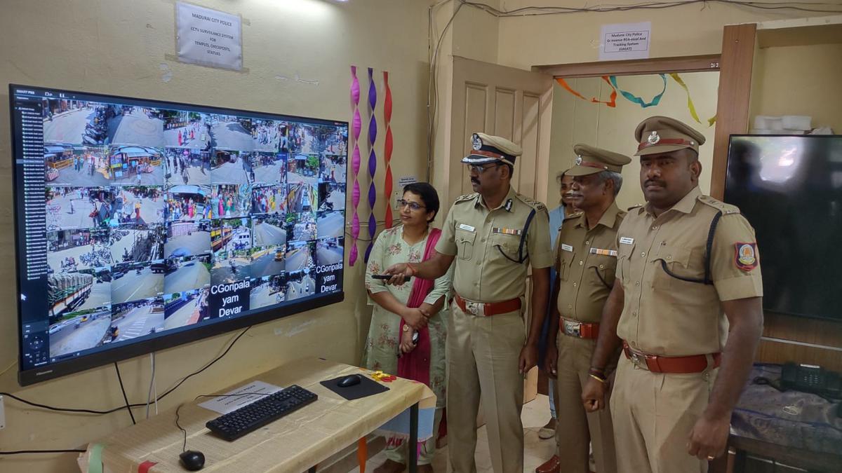 Temples, check-posts, statues brought under CCTV radar in Madurai city