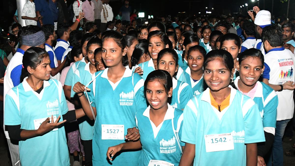 5,000 people of all ages take part in Madurai Marathon