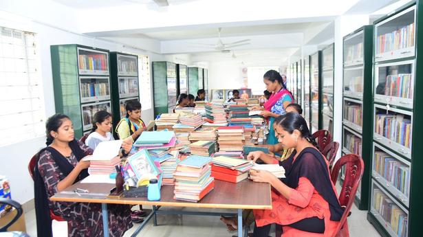Andhra Pradesh: Nannaya Bharathi turns a treasure trove of donated books 