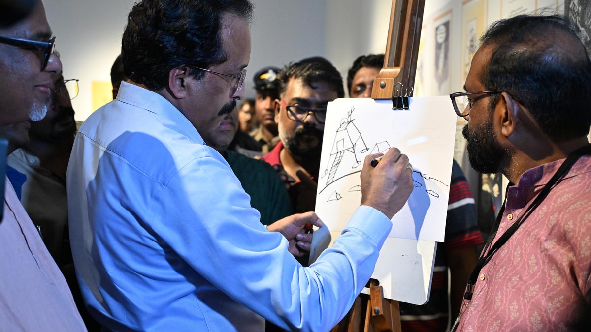 Cartoons offer a critical perspective on life, society: ISRO Chairman