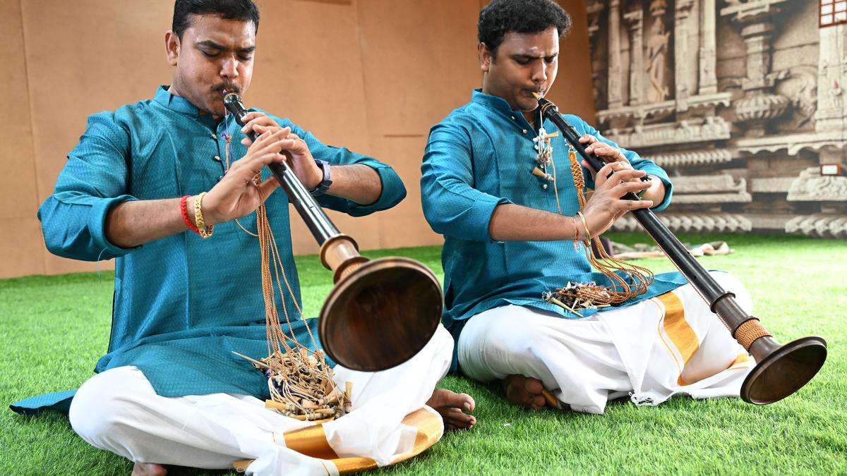 Young nagaswaram and thavil artistes have turned the spotlight on these instruments