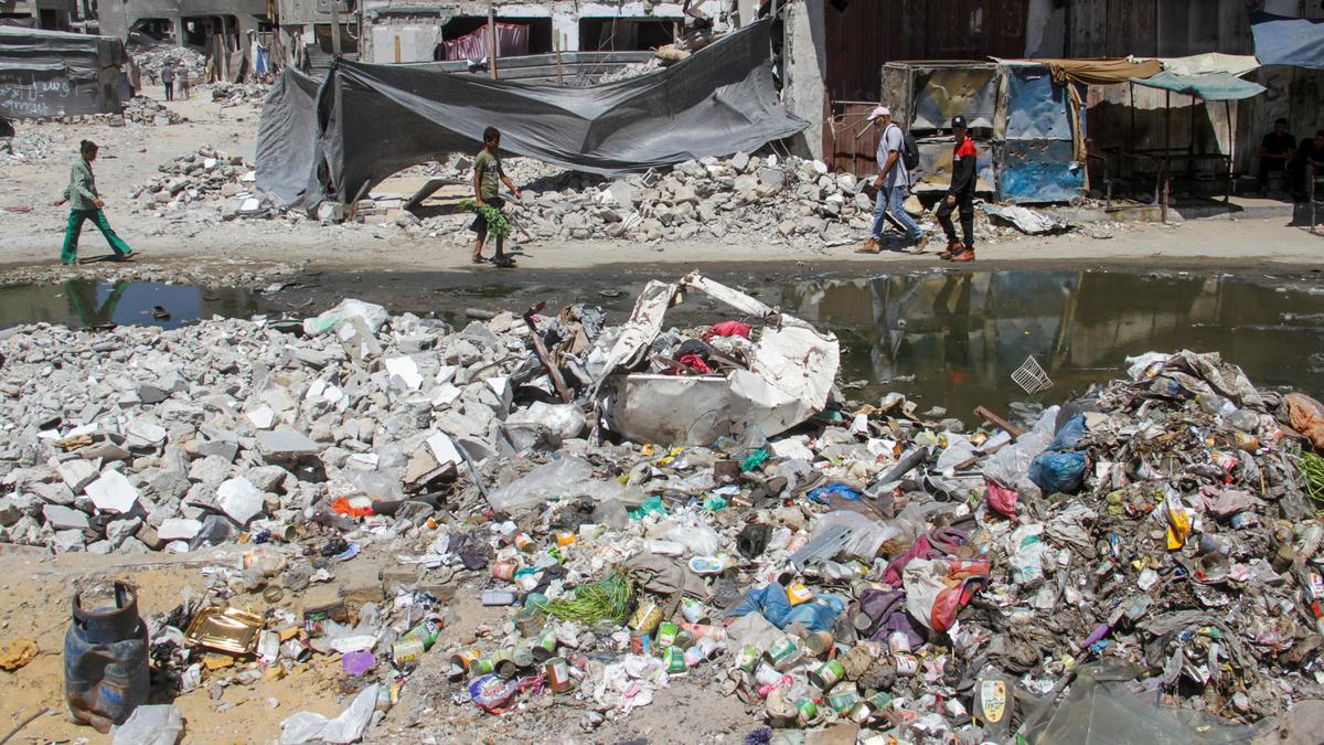 Skin diseases afflict Gaza’s children as war drags on without end