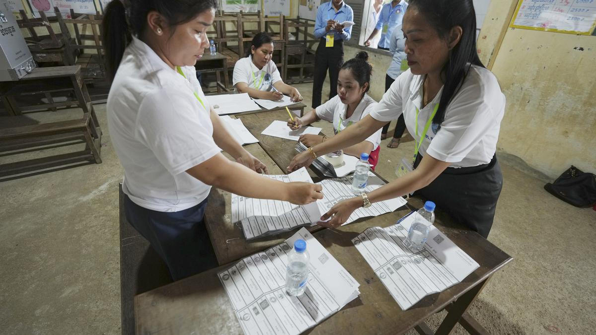 Cambodia's ruling party claims landslide win in one-sided election