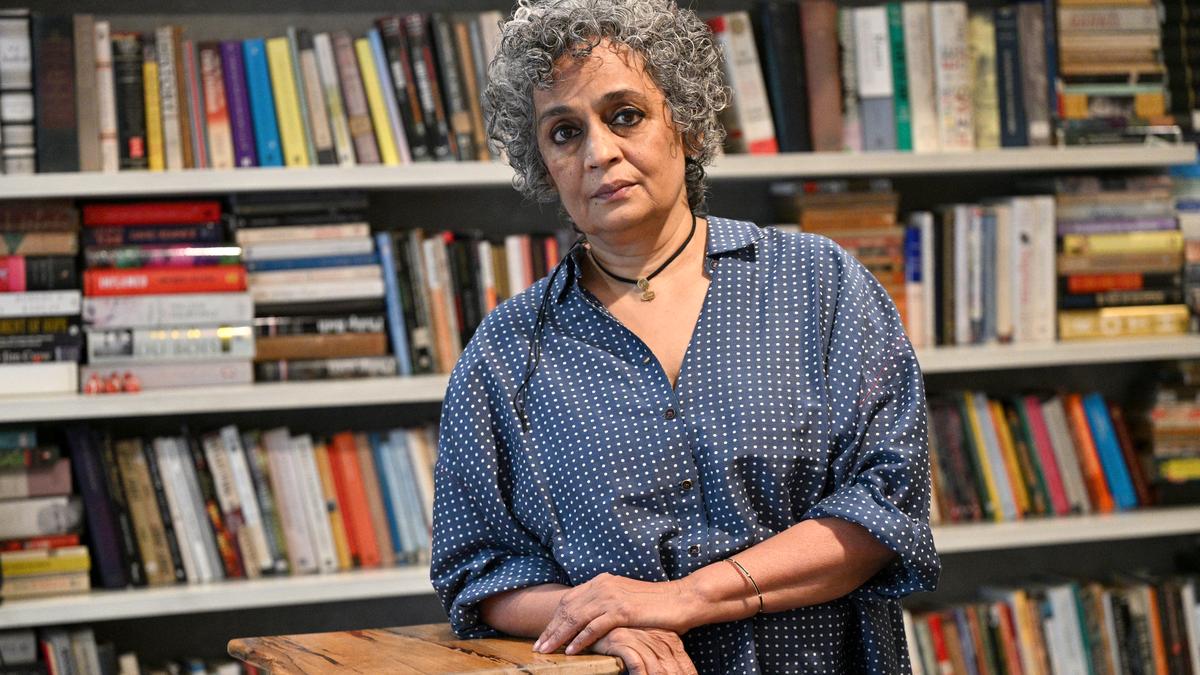 In Delhi, Arundhati Roy gives friends and family a peek into her memoir, Mother Mary Comes to Me