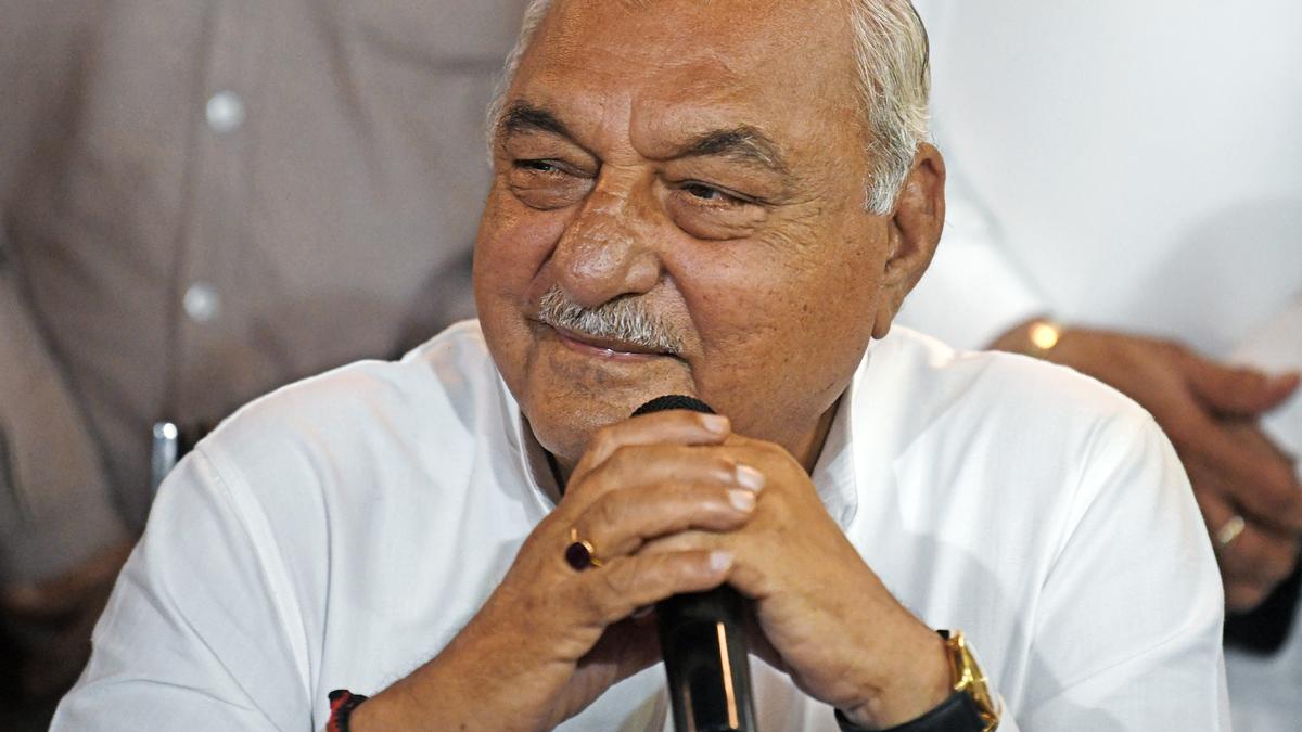 Ex-CM Hooda flays BJP government in Haryana over ‘poor’ law and order situation