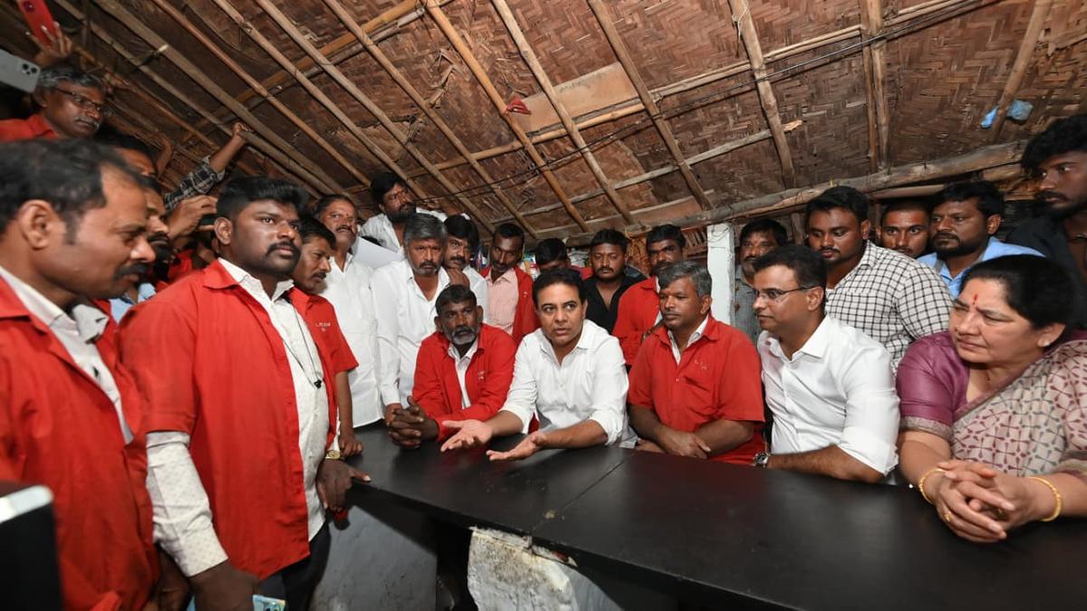 KTR says BRS will scrap HILT policy after coming to power; suggests land parcels to be used for IT parks, houses for poor or schools