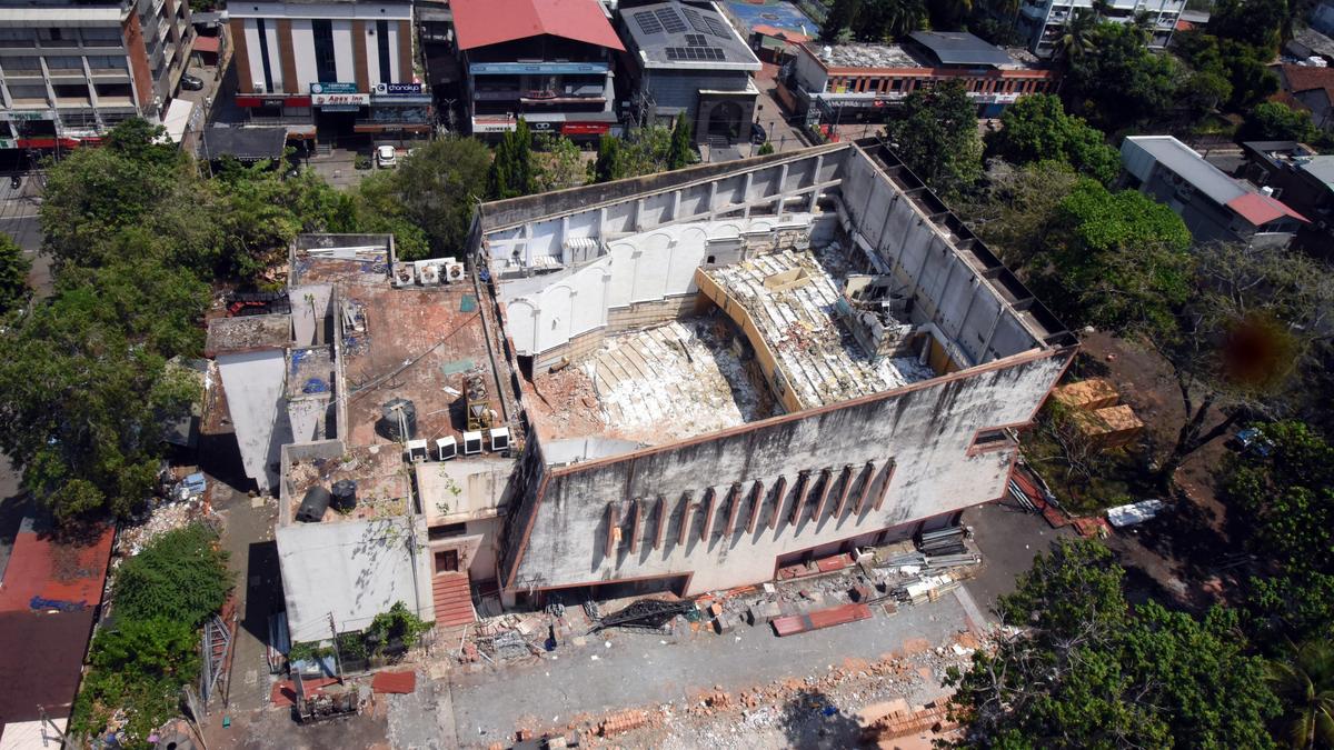 Demolition of Tagore Hall begins