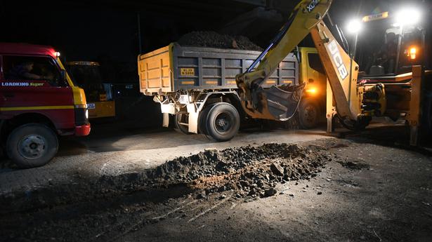 Slack pre-monsoon work, delays result in potholed roads