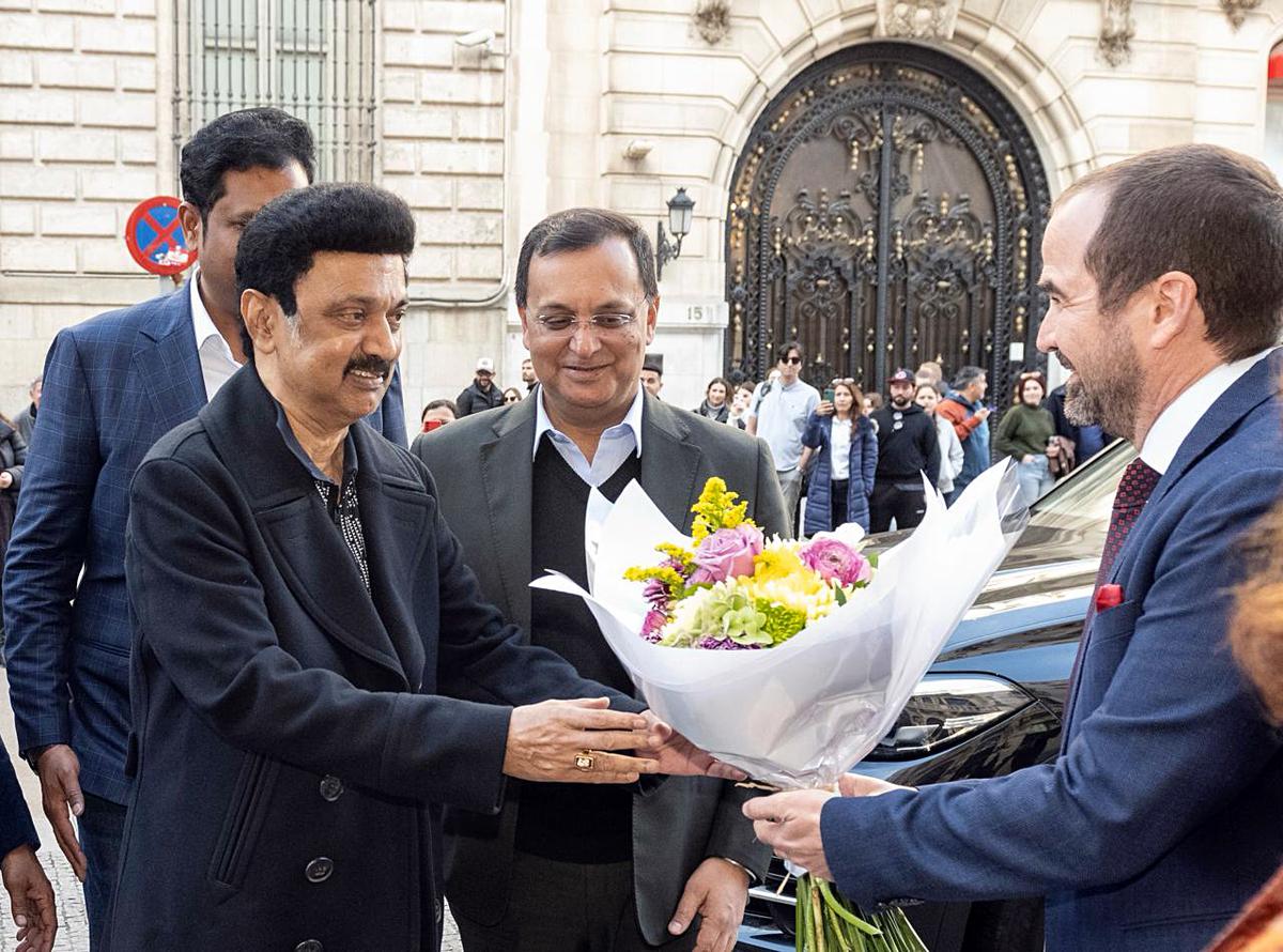 Tamil Nadu hoy |  CM Stalin se reúne con inversores españoles