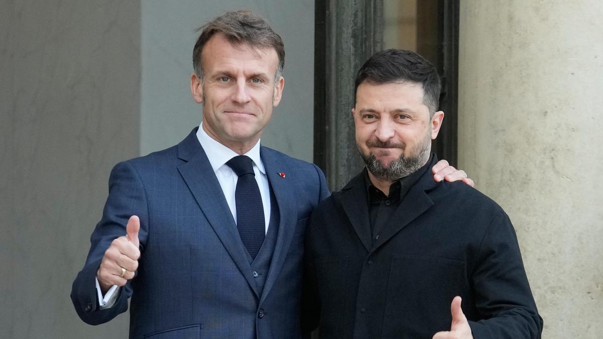 Macron, Zelenskyy sign accord for Ukraine to buy French fighter jets