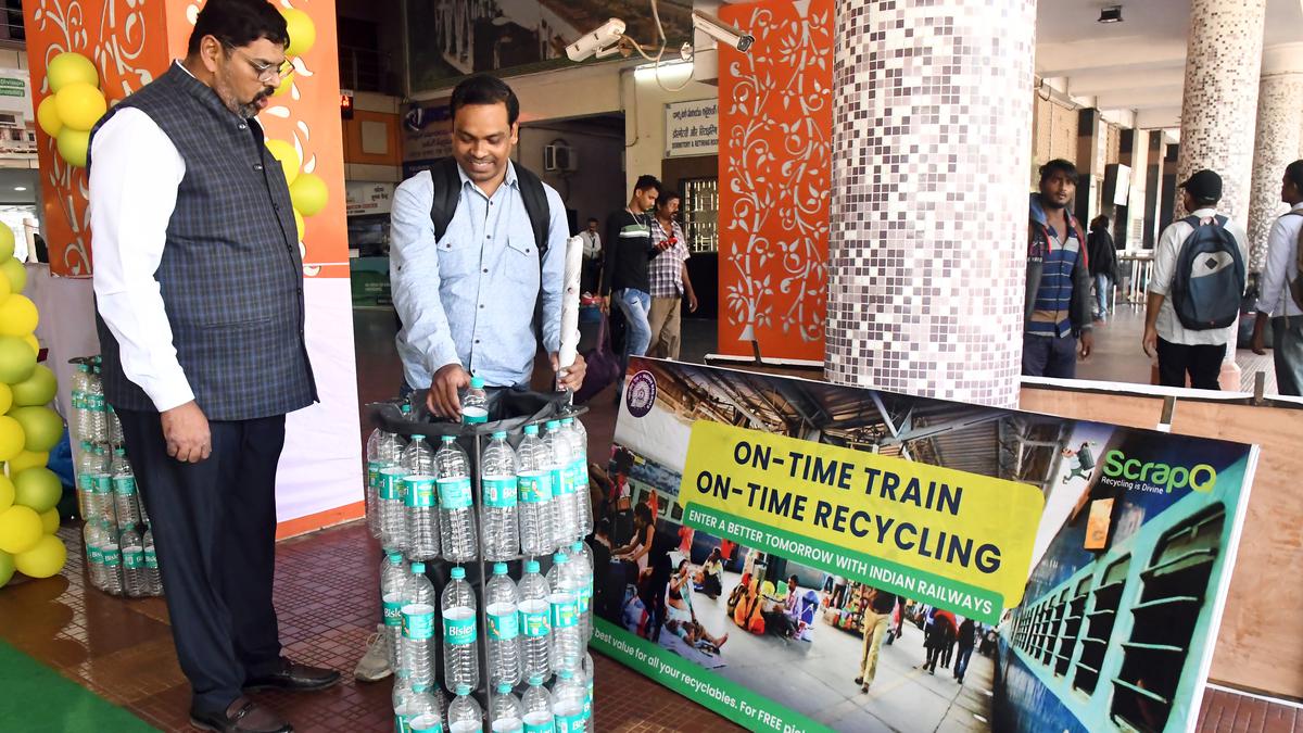 DRM launches waste recycling project at Visakhapatnam railway station
