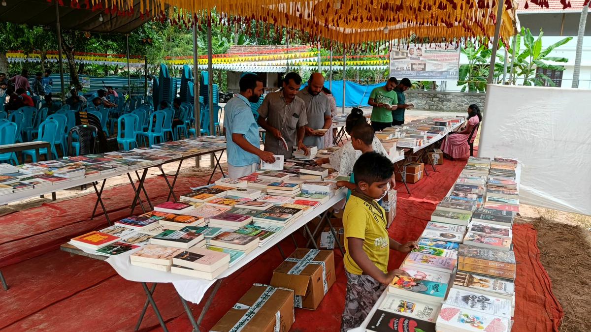 Book fair organised at Kanjikuzhy
