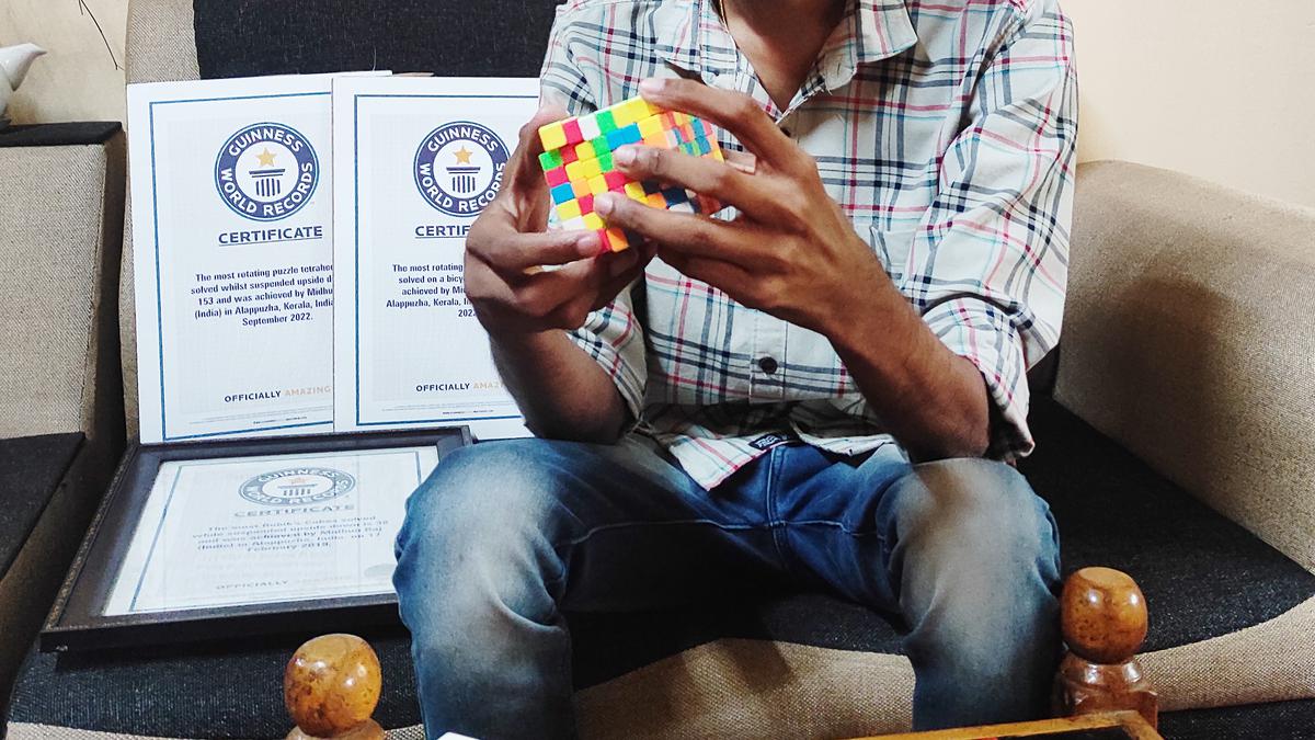 Speedcuber from Alappuzha aims to popularise game