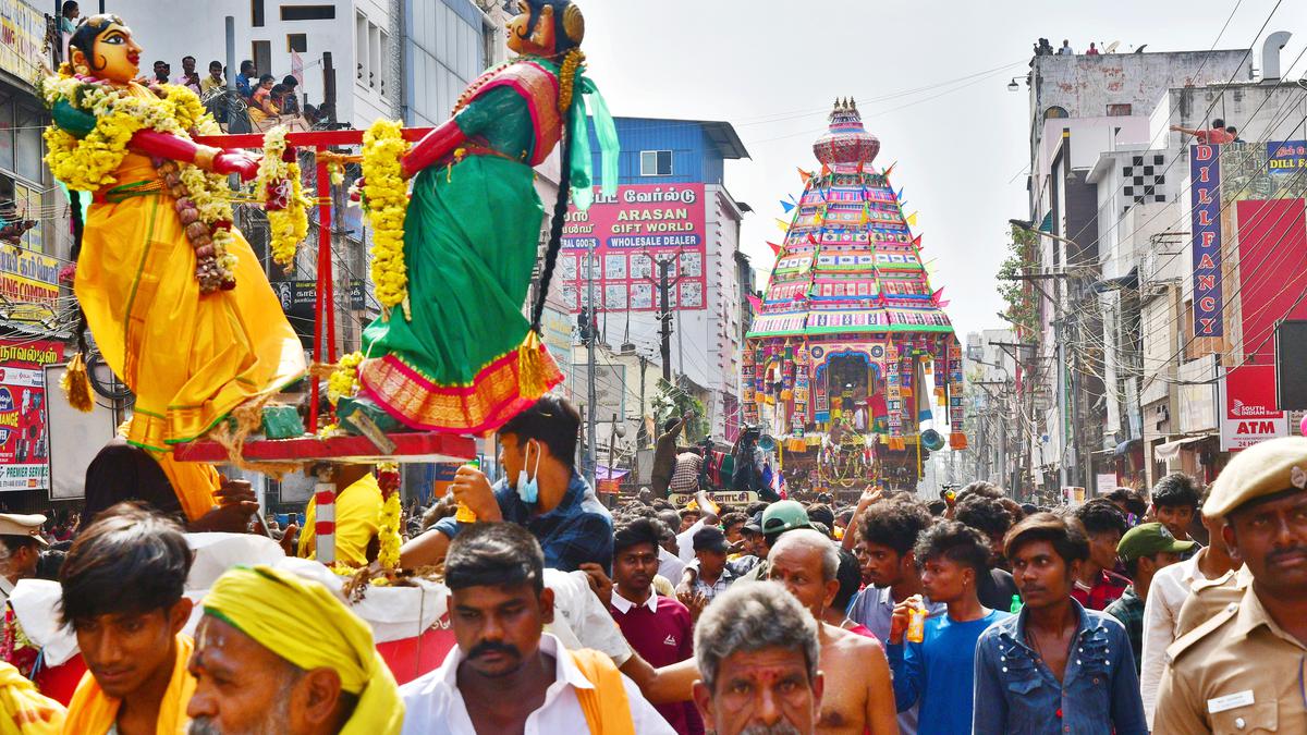 Koniamman temple car festival held with fervour in Coimbatore The Hindu