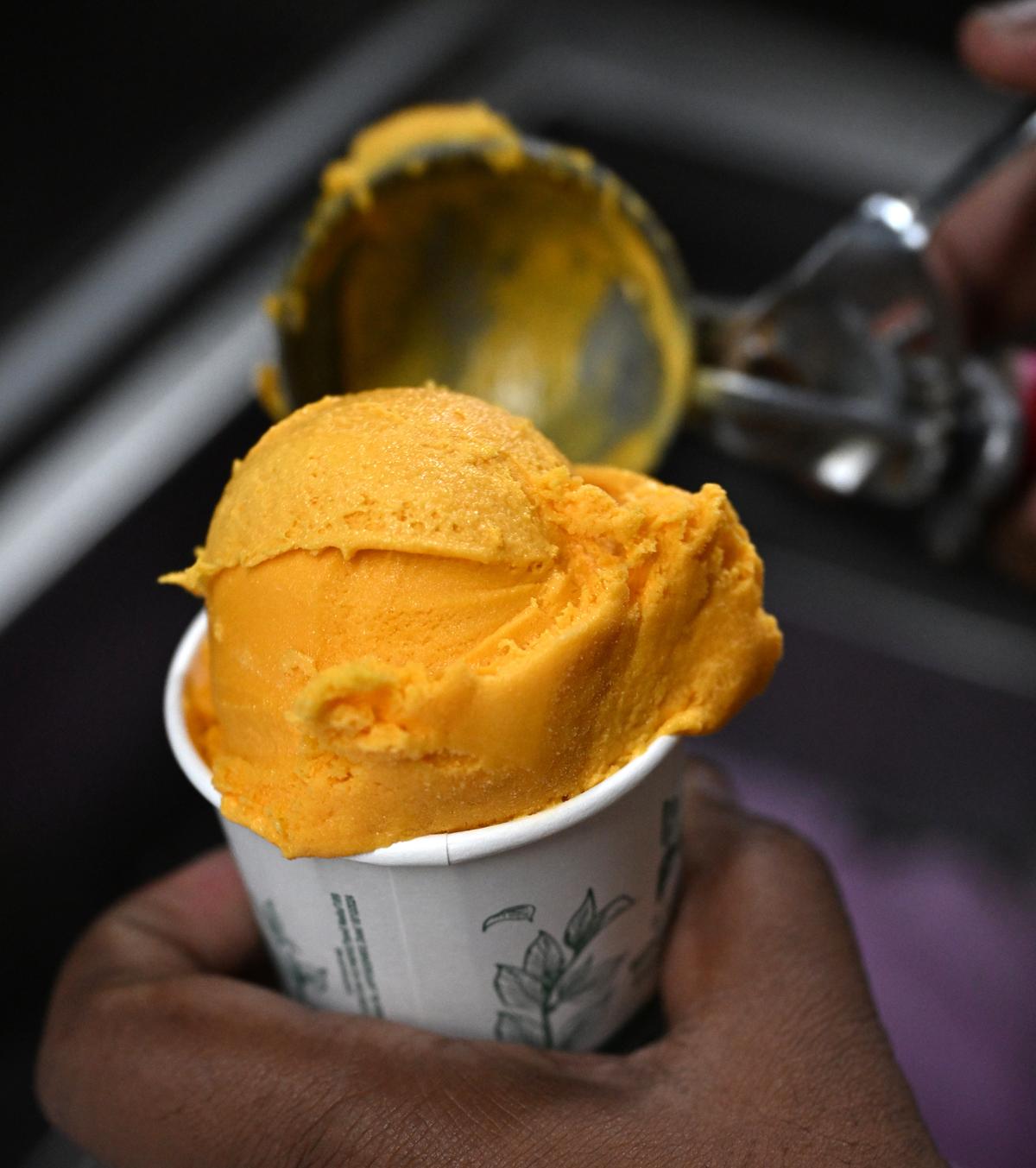 C Kunhiraman General Stores in Royapuram has been selling mango ice cream, made in-house, since 1953. C Kunhiraman General Stores in Royapuram has been selling mango ice cream, made in-house, since 1953.