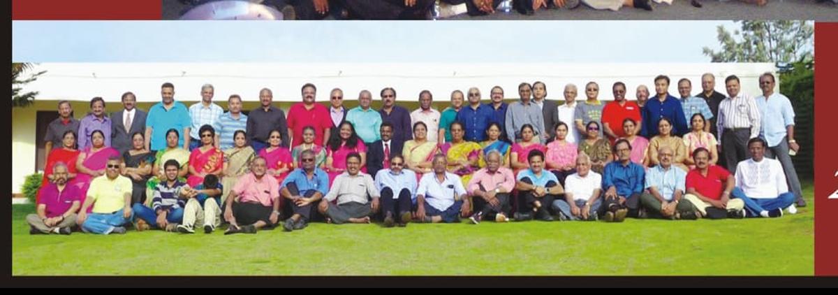 The 1975 batch during a get together held in 2015 