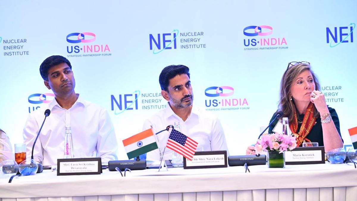 A.P. keen on playing key role in global nuclear economy, says Nara Lokesh