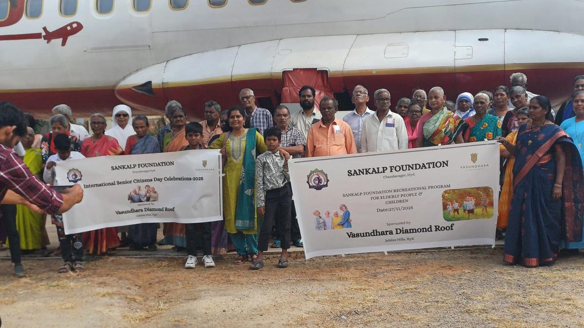 Senior Saathi initiative gives elderly a ‘flight experience’ at themed restaurant