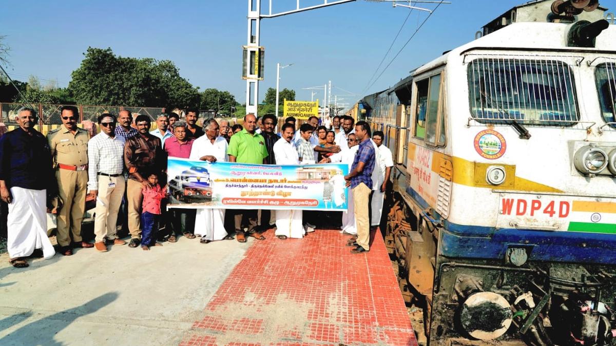 TirunelveliTiruchendur rail service centenary celebrations held The