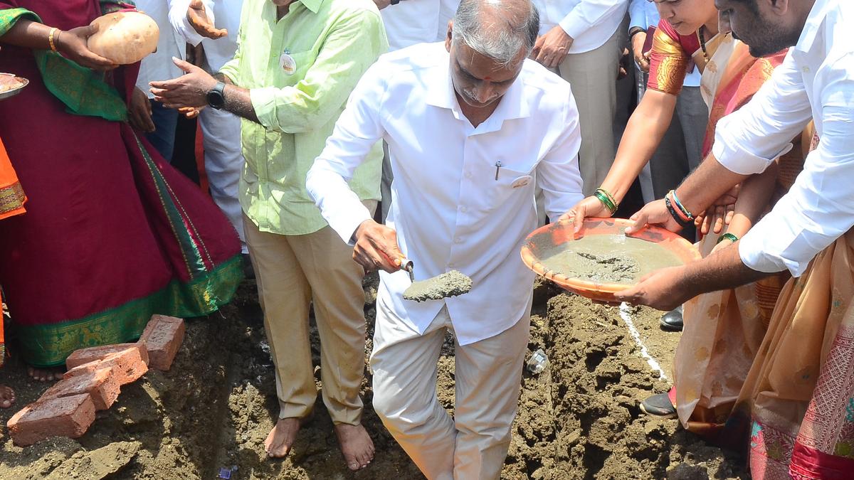 Basaveshwara and Sangameshwara Lift Irrigation schemes possible only because of KCR: Harish Rao
