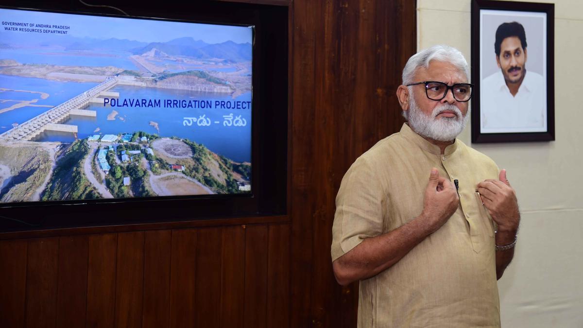 Polavaram project: Minister Ambati Rambabu blames Naidu for damage to diaphragm wall