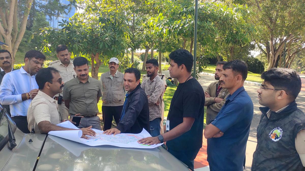 Leopard spotted at Infosys campus in Mysuru; combing operatings on, employees instructed to work from home and remain indoors