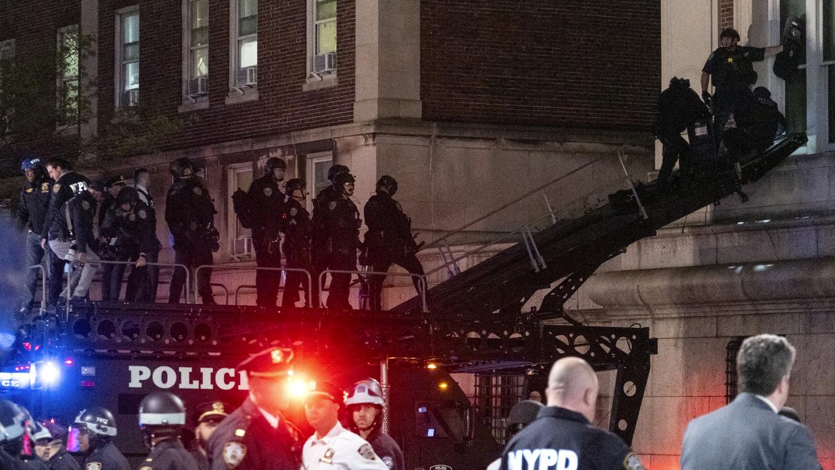 Columbia protests LIVE updates | University president asks police to remain on campus until May 17