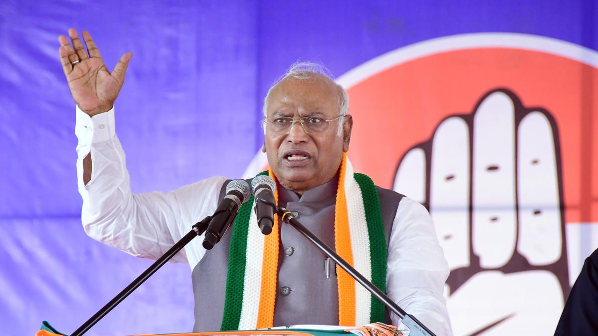 Kharge calls upon people to ‘avenge’ his defeat in last Lok Sabha election by electing Congress candidates this time