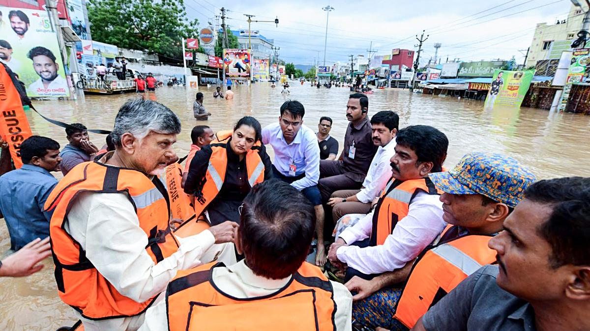 In frames: Rains ravage Andhra Pradesh