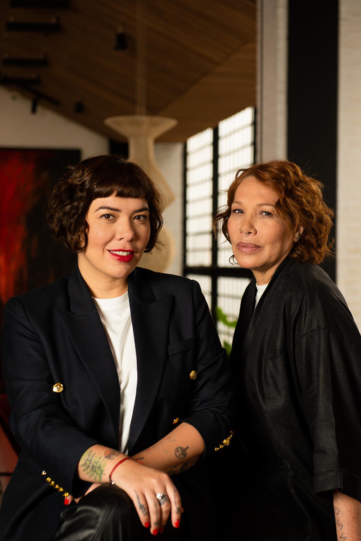 Leonor Espinosa (right) runs her Bogotá-based restaurant, Leo, with her daughter, sommelier Laura Hernández-Espinosa.