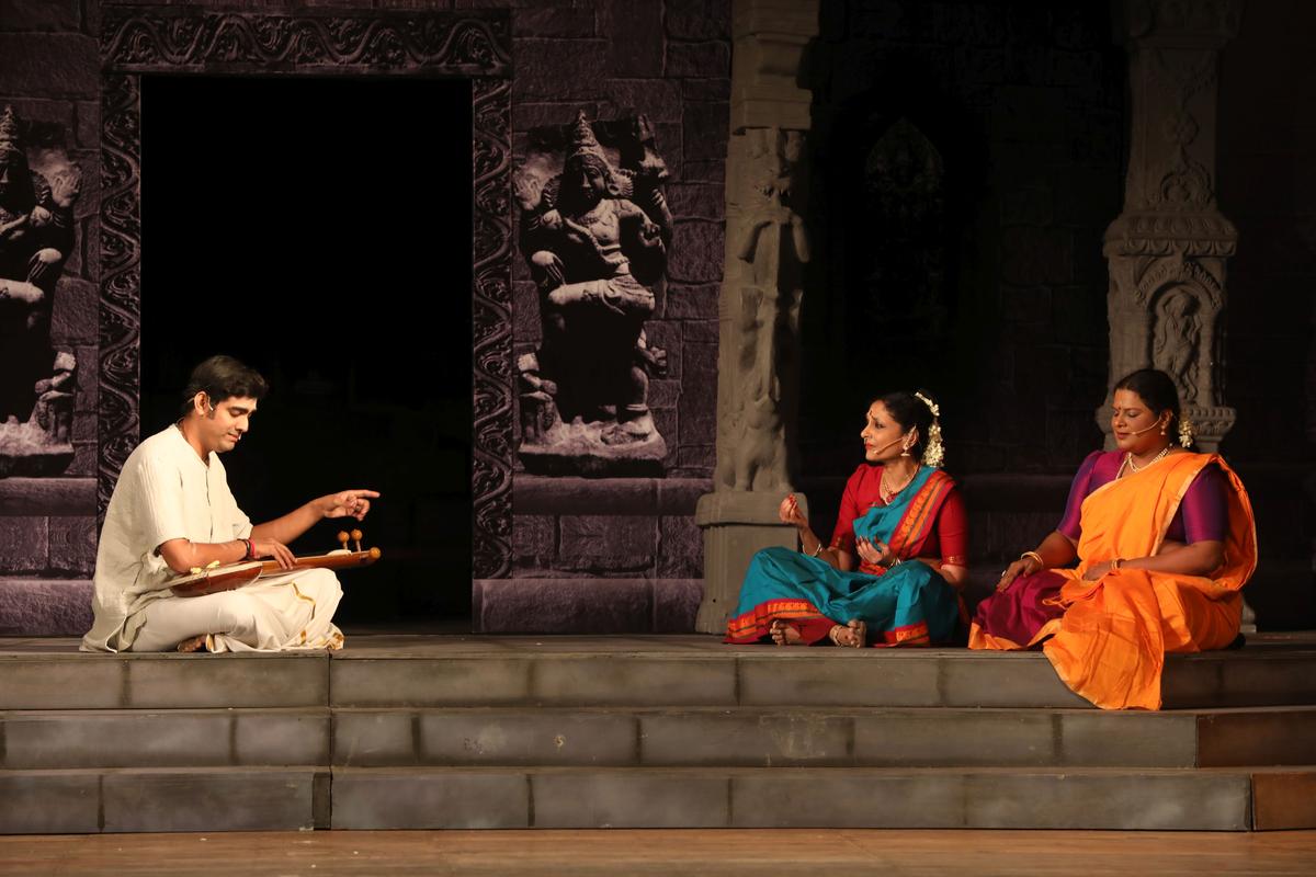 Stills from the play