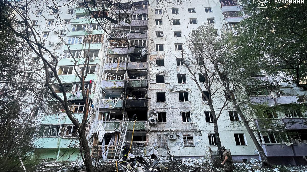 Russian drone, cruise missile attacks kill at least 2 in Ukraine