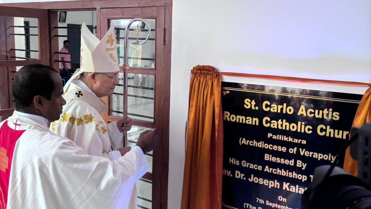 Church dedicated to ‘millennial saint’ Carlo consecrated at Kakkanad
