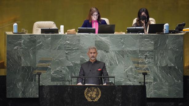India will work with G20 to discuss debt, food and energy security: Jaishankar at UNGA