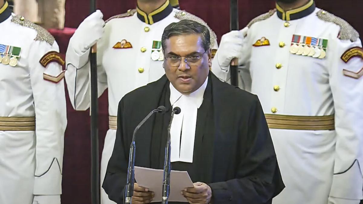 Supreme Court judge Justice Sanjiv Khanna sworn in as the 51st Chief