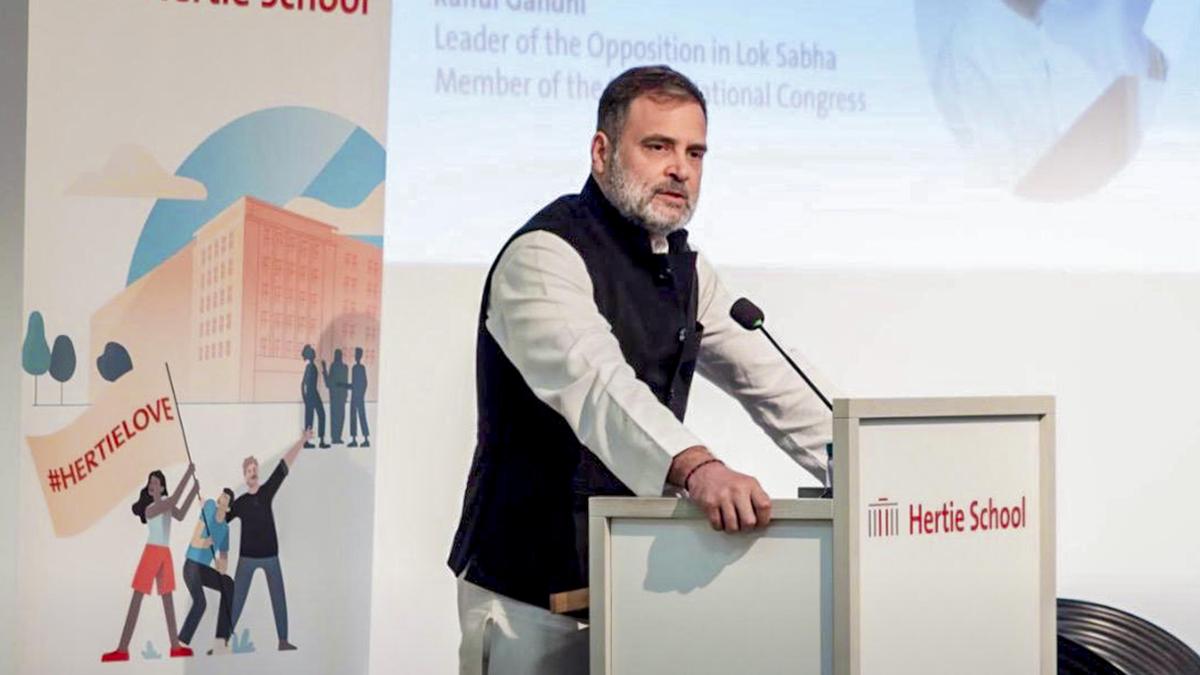 BJP proposing elimination of Indian Constitution: Rahul Gandhi in Berlin