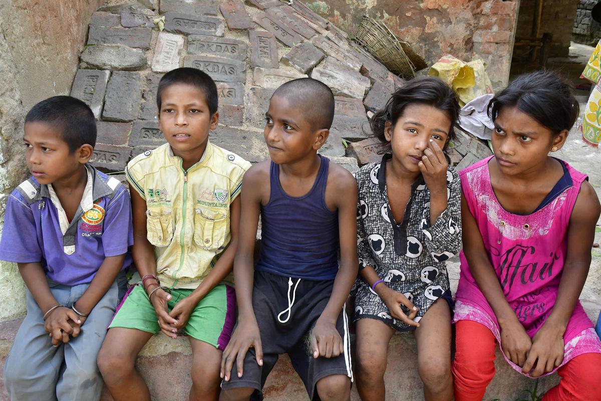 Underprivileged children of Muzaffarpur district.                   