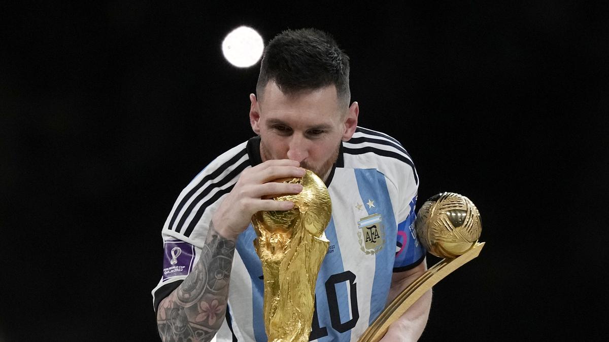 messi: Lionel Messi surpasses Cristiano Ronaldo's record for most-liked  Instagram post ever; thanks to World Cup photo - The Economic Times