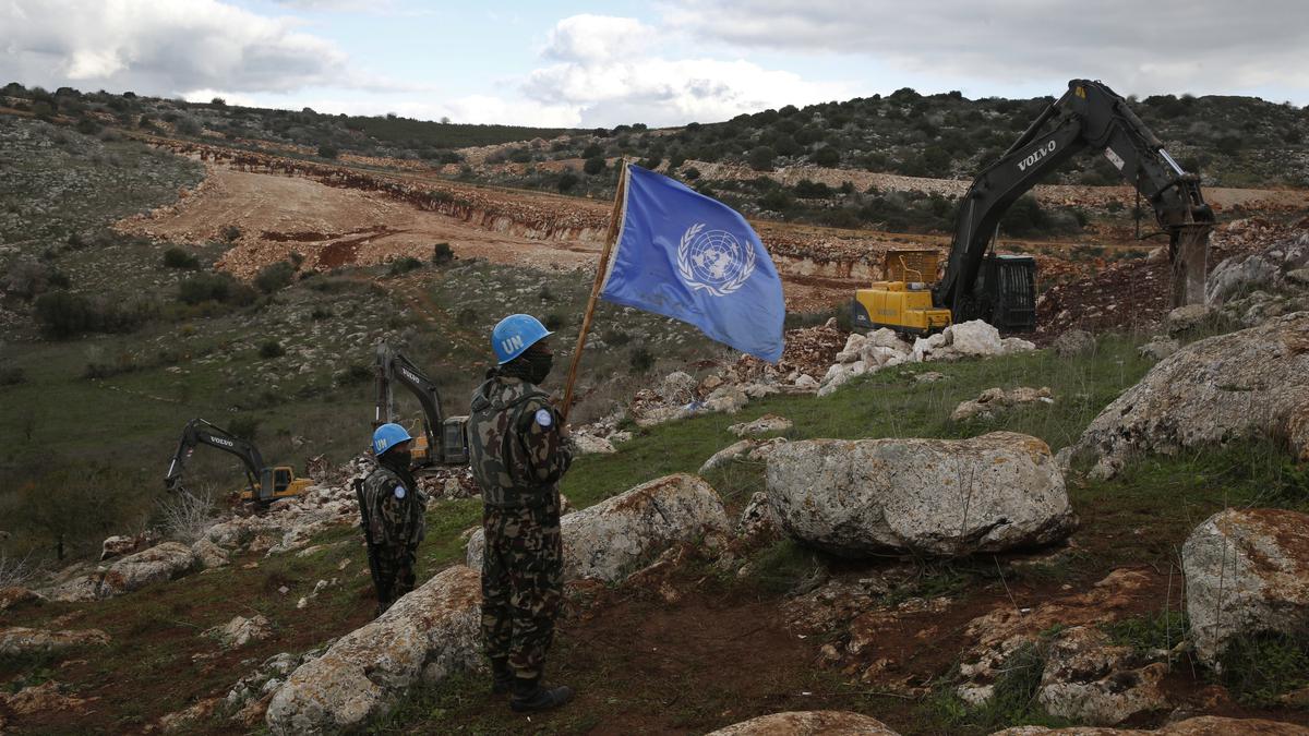 U.N. says four staff wounded in south Lebanon blast