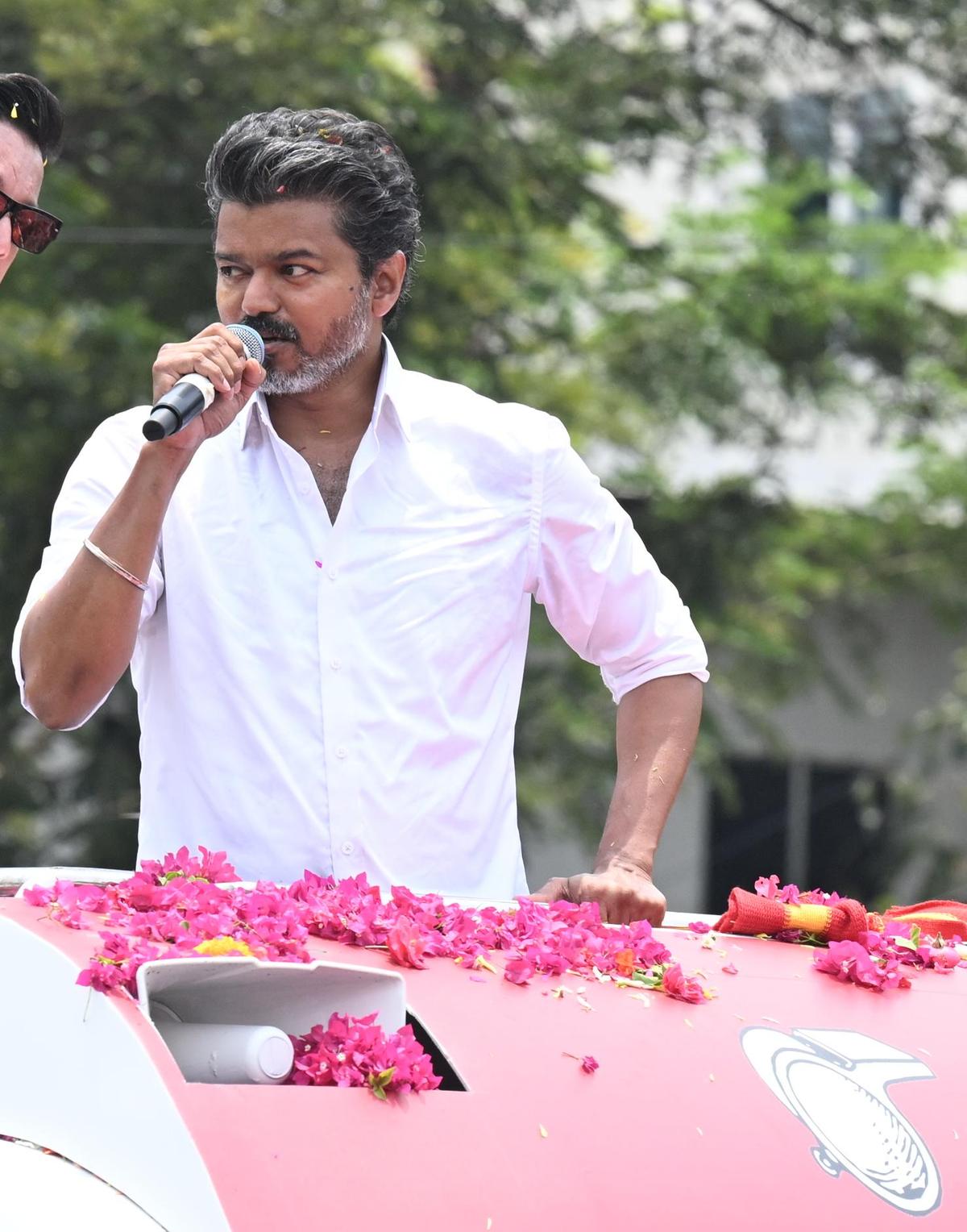 TVK cancels Vijay’s campaign in Villivakkam, T. Nagar citing ‘police curbs’