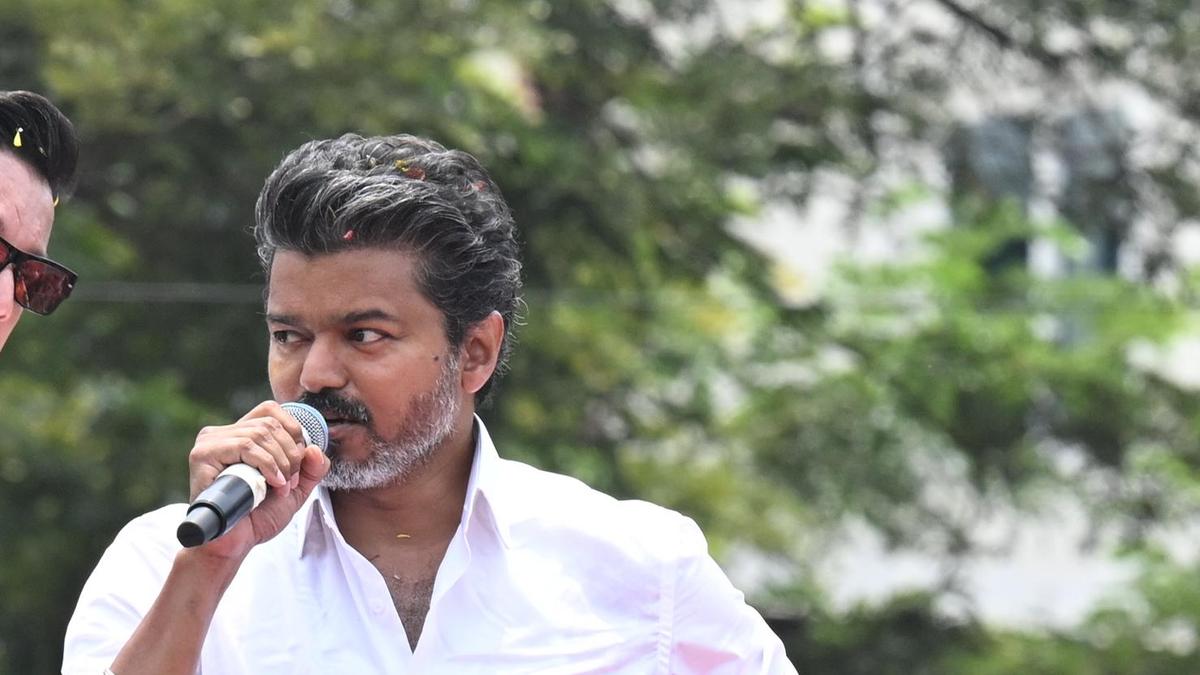 TVK cancels Vijay’s campaign in Villivakkam, T. Nagar citing ‘police curbs’