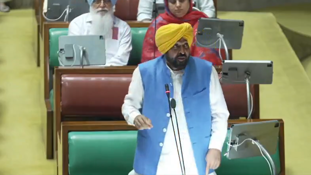 High drama in Punjab Assembly; Congress, Akali Dal allege CM Mann was drunk during House proceedings