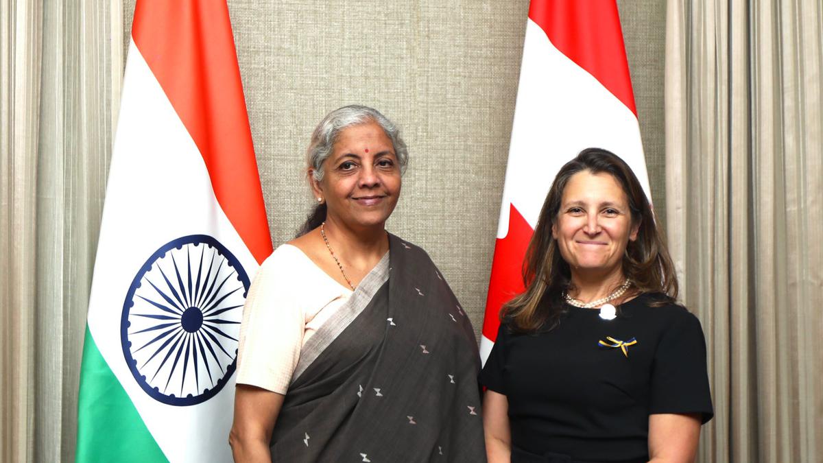 Sitharaman discusses trade negotiation progress with Canadian Deputy PM