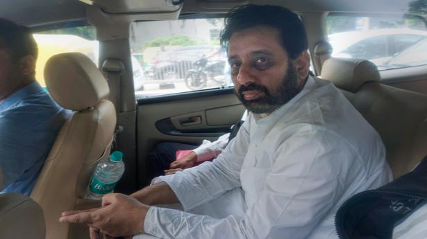 Delhi Waqf Board recruitment irregularities | Court sends AAP MLA Amanatullah Khan to 14 days judicial custody