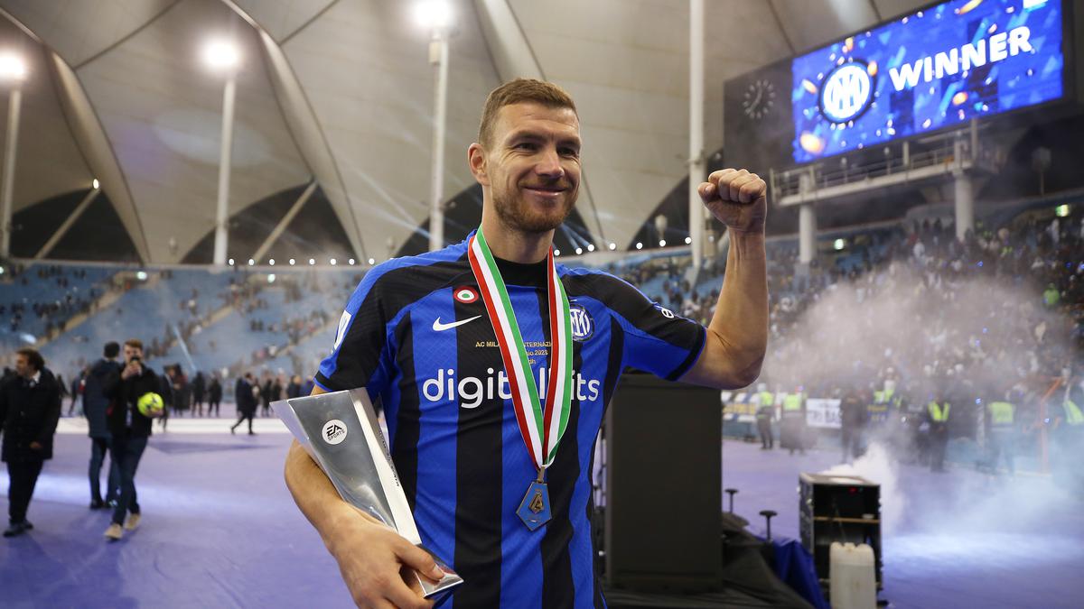 Dzeko inspires Inter to convincing Super Cup triumph over AC Milan
